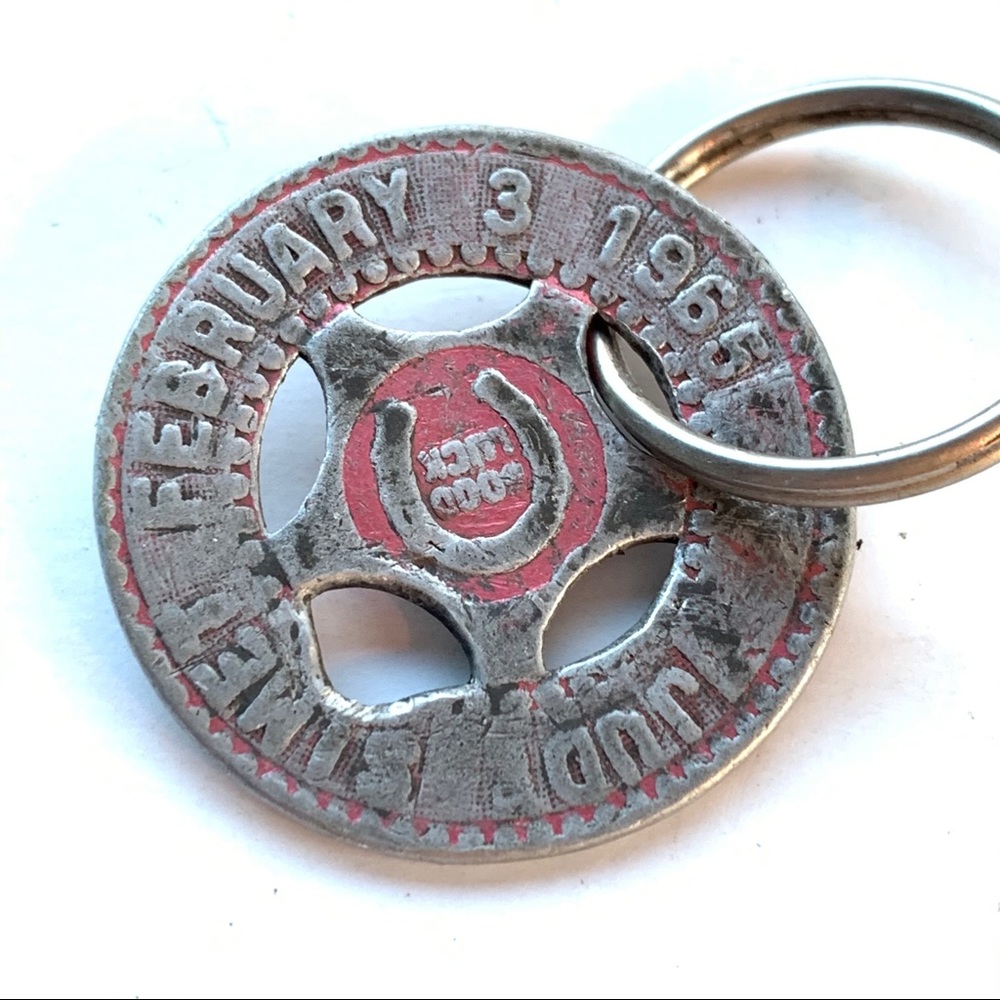 JUDY SIMET🎄Vintage Good Luck Keychain🎄Ornament